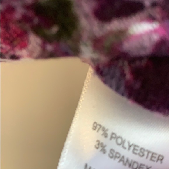 Mason + Mackenzie size small flowered sweater - Picture 3 of 3